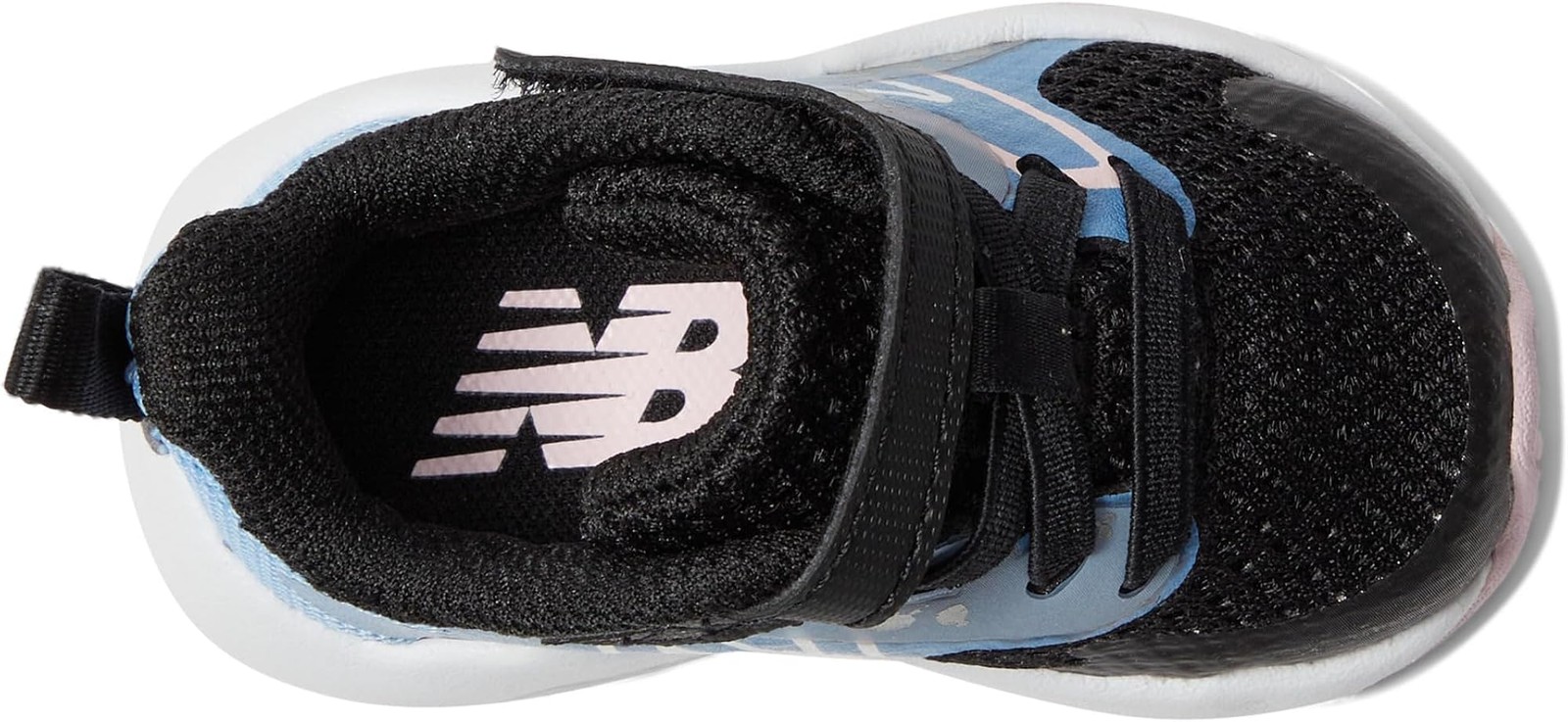 New Balance Rave Run V2 Bungee Lace with Top Strap Shoe, Lilac Glo/Sky Blue/Pixe gallery