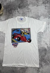 Vintage Halfords Birmingham Super Prix Caliber 80s Racing Formula 1 T Shirt Tee