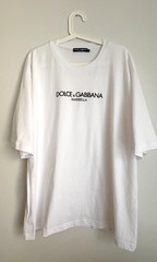 Dolce&Gabbana Marbella oversized unisex T-Shirt D&G Large brand new no tags