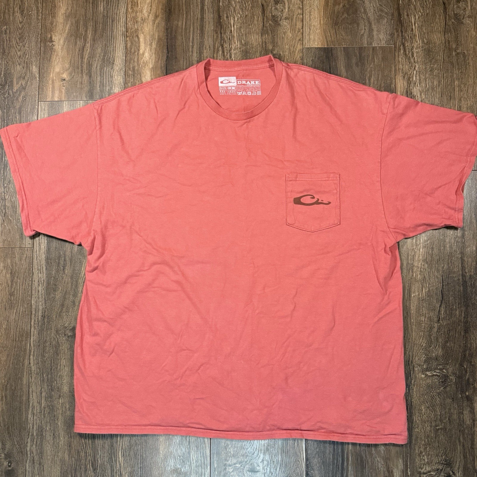 Drake Men’s T-Shirt Size 3X, Pink
