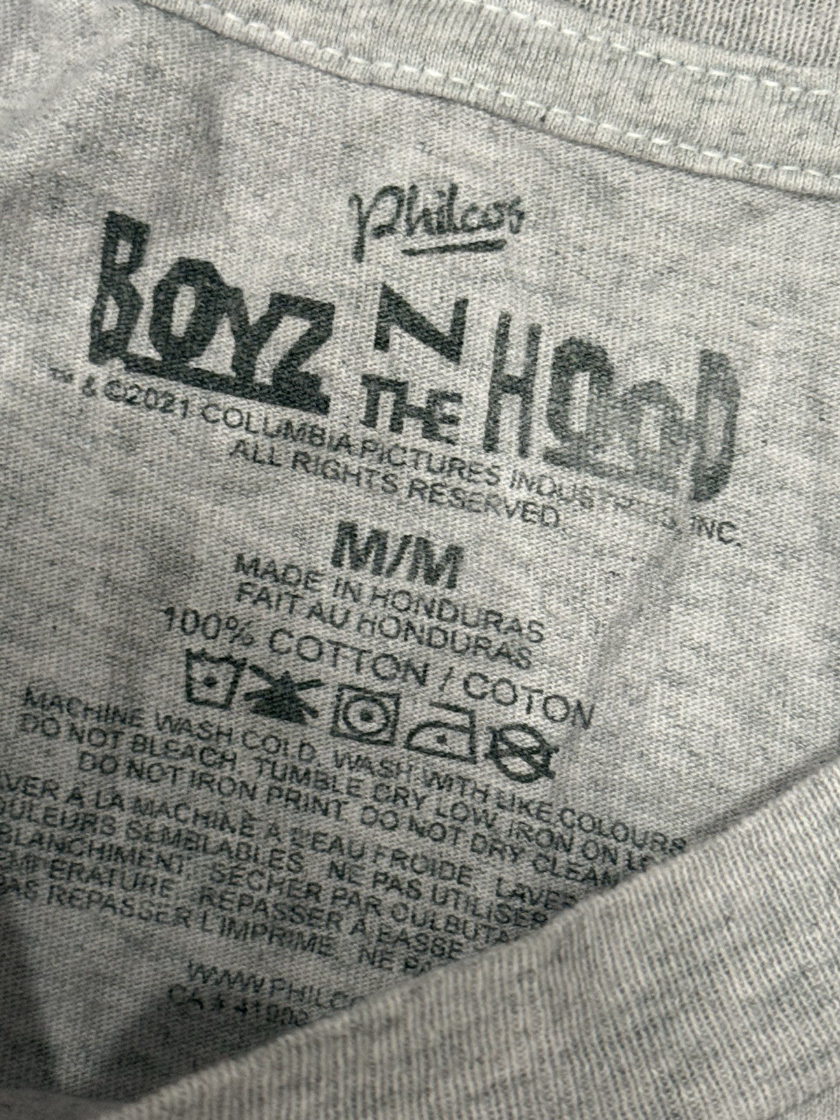 Boyz N The Hood Hip Hop 90s Retro Rap Men's Size Medium Long Sleeve Ice Cube gallery