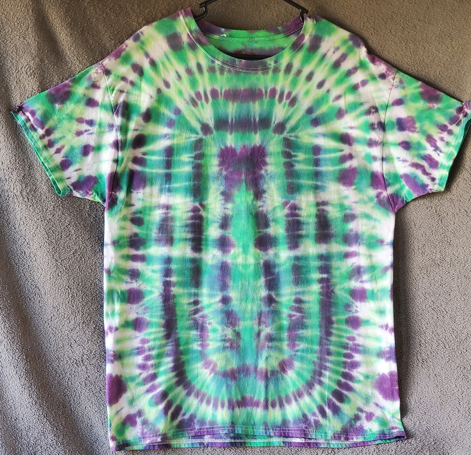 HANES SIZE X-LARGE 100% Cotton Tye Dyed Shirt Pre-washed WON'T FADE VERY SOFT gallery
