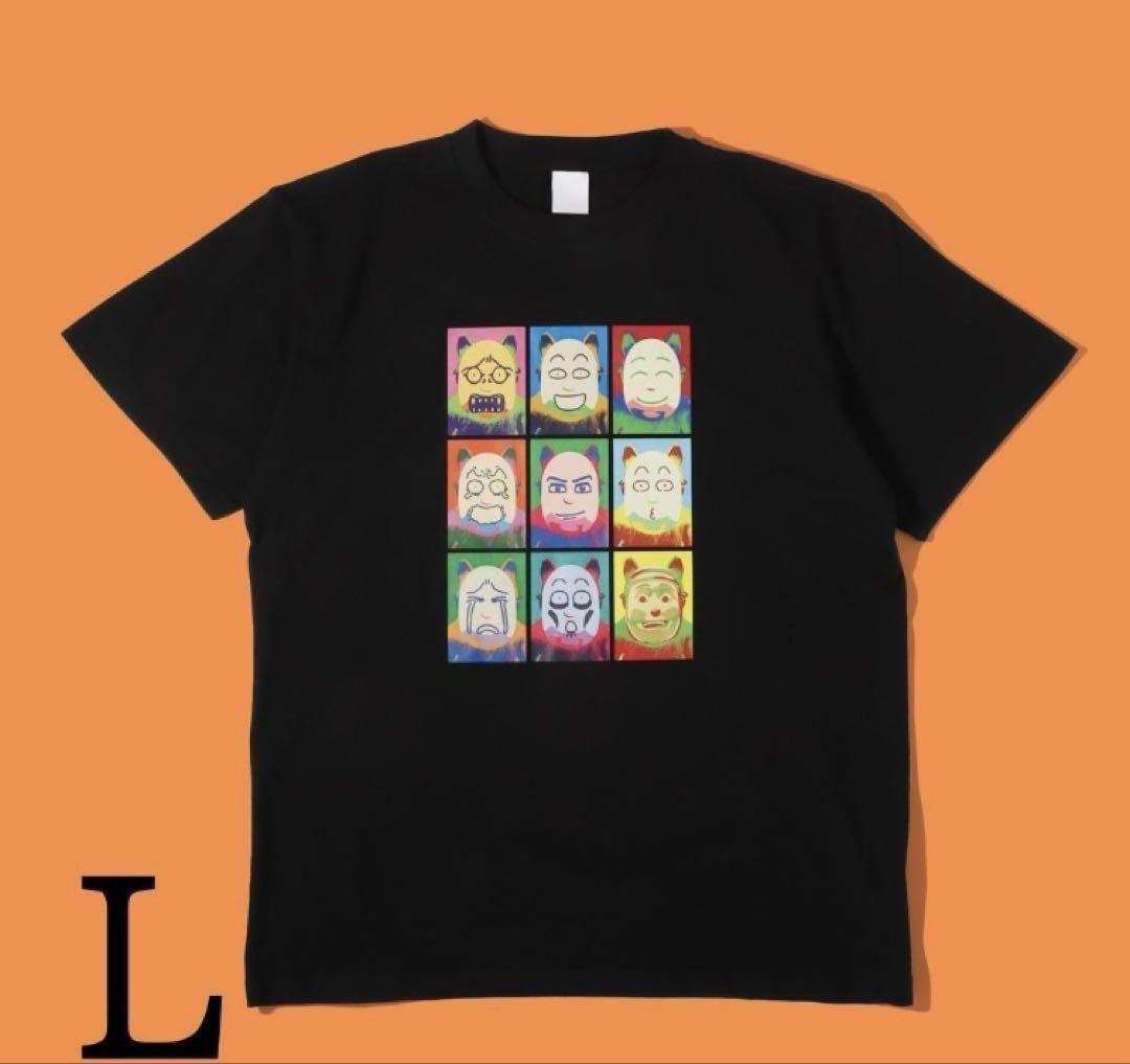 POPEE the Performer Kedamono T-Shirt Black L Japan Pop Art Style Cotton Unisex