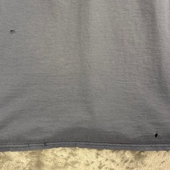 Distressed Y2K Devils Backbone Brewing Company Graphic T-Shirt Blue Mens XL
