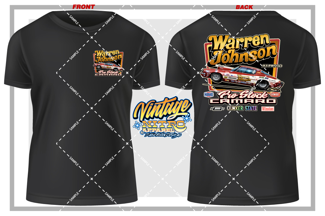 Warren Johnson’s 1974 Camaro Pro Stock (332) T-Shirt