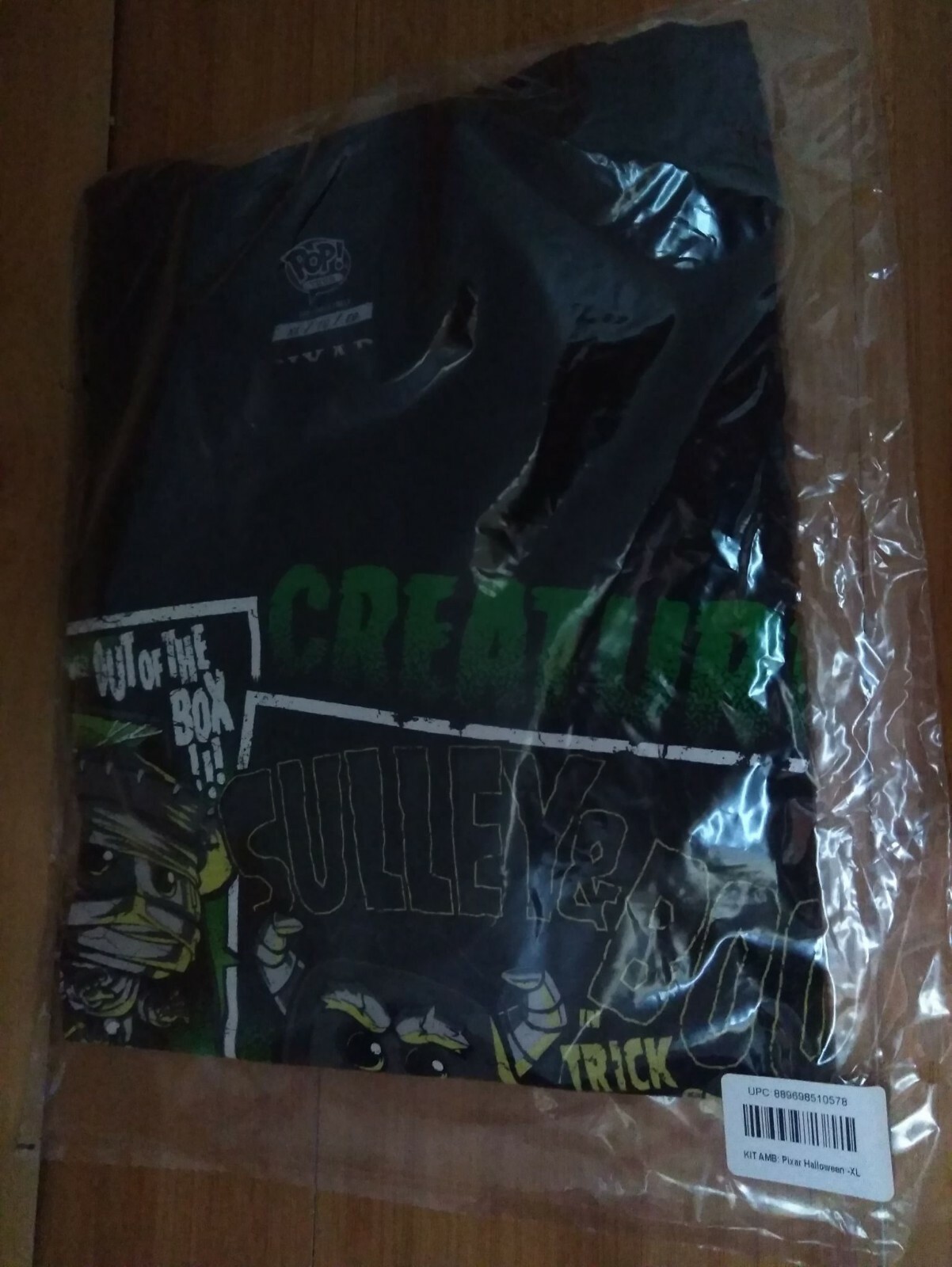 Funko Pixar Toy Story Monster's Inc - Woody Sulley Boo Halloween T-Shirt gallery