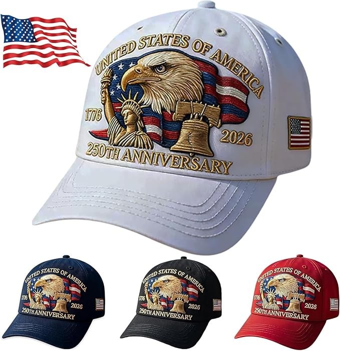 250th Anniversary USA Hat Adjustable United States 250th Anniversary Hat Ret... gallery