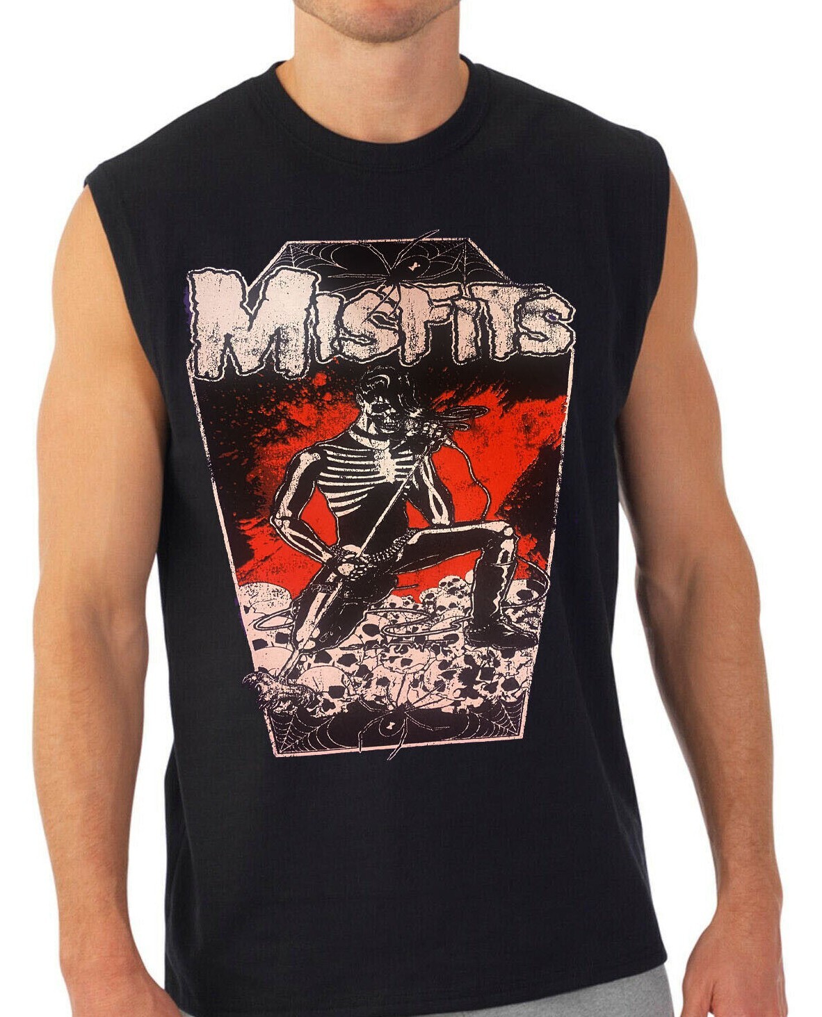 MISFITS SINGER PUNK ROCK Band Muscle Shirt (multi colors) gallery