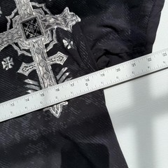 Y2K affliction Henley tee (0223)