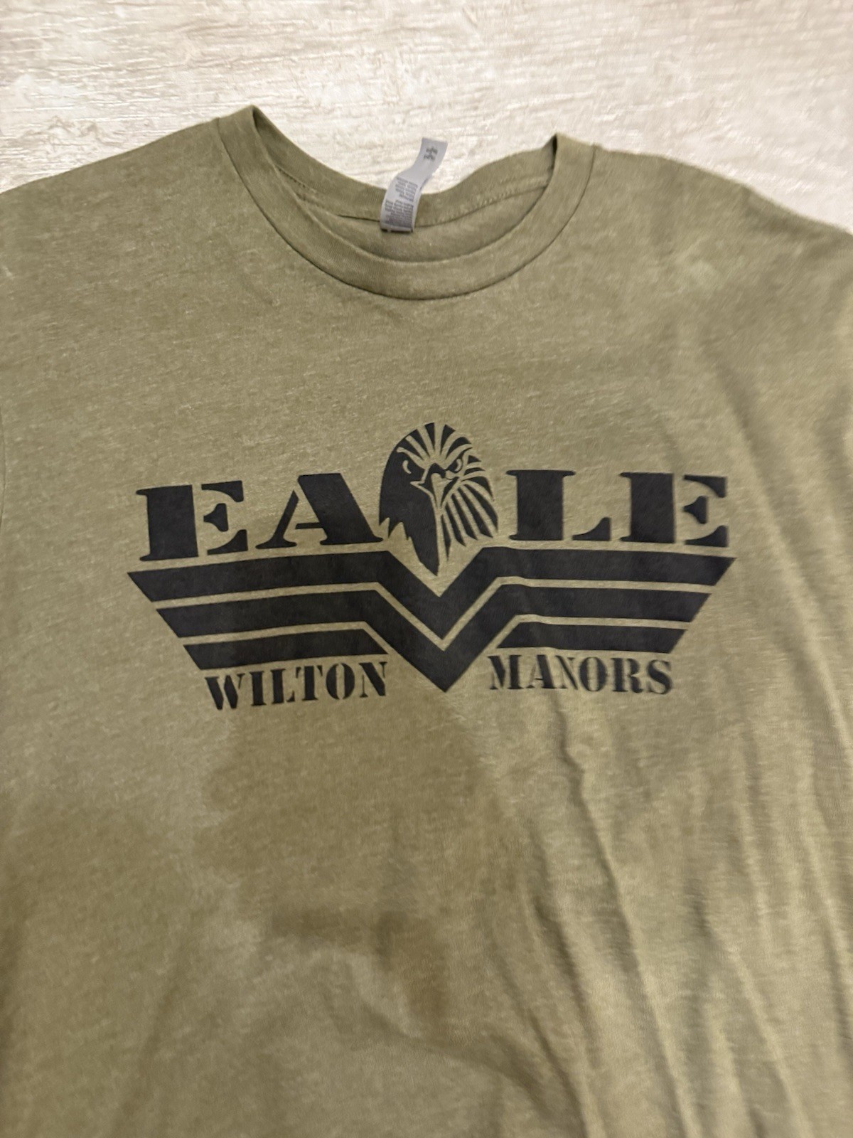 Eagle Wilton Manors T Shirt Sz M Gay/Leather/SM/Kink/Bear Green gallery