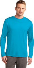 ST350LS Adult Long Sleeve Competitor Tee – Black ST350LS L