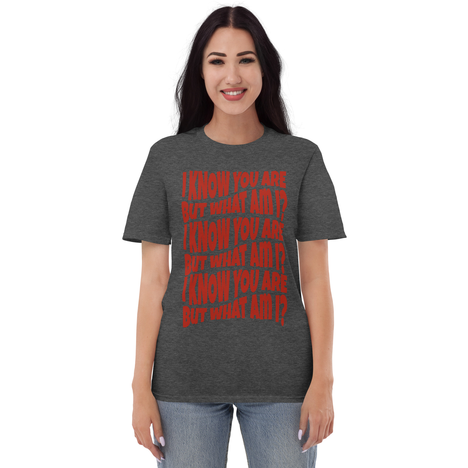 I Know You Are But What Am I Shirt S-3XL Unisex Short-Sleeve gallery