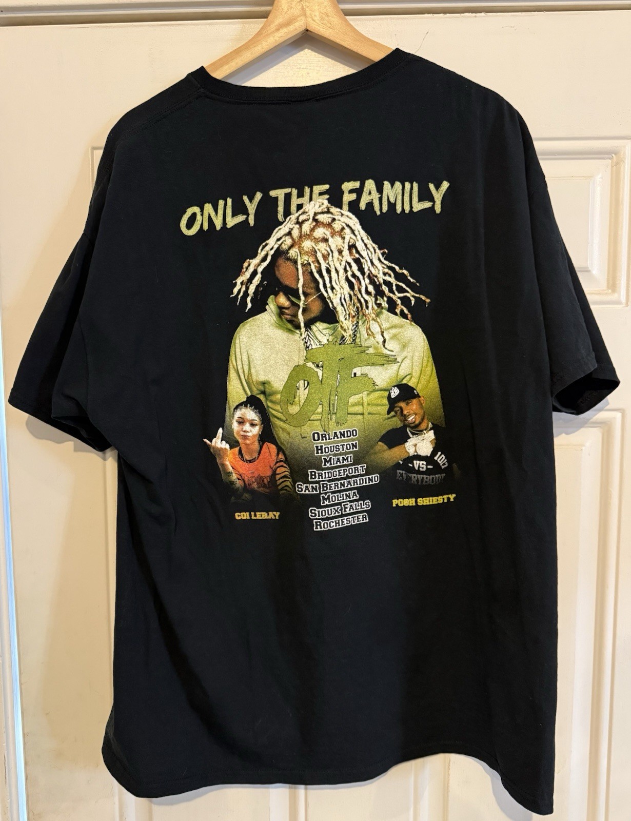 Lil Durk T-Shirt Size XL Almost Healed Sorry For Drought Tour OTF Only Family gallery