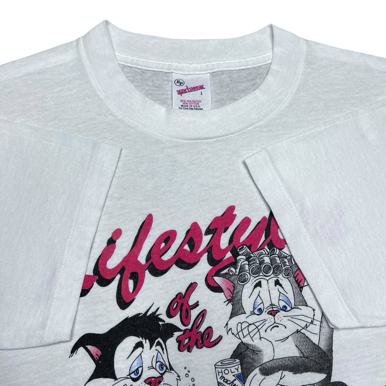 Vintage 1989 Lifestyles Of The Poor & Unknown Las Vegas T-Shirt Sz L gallery