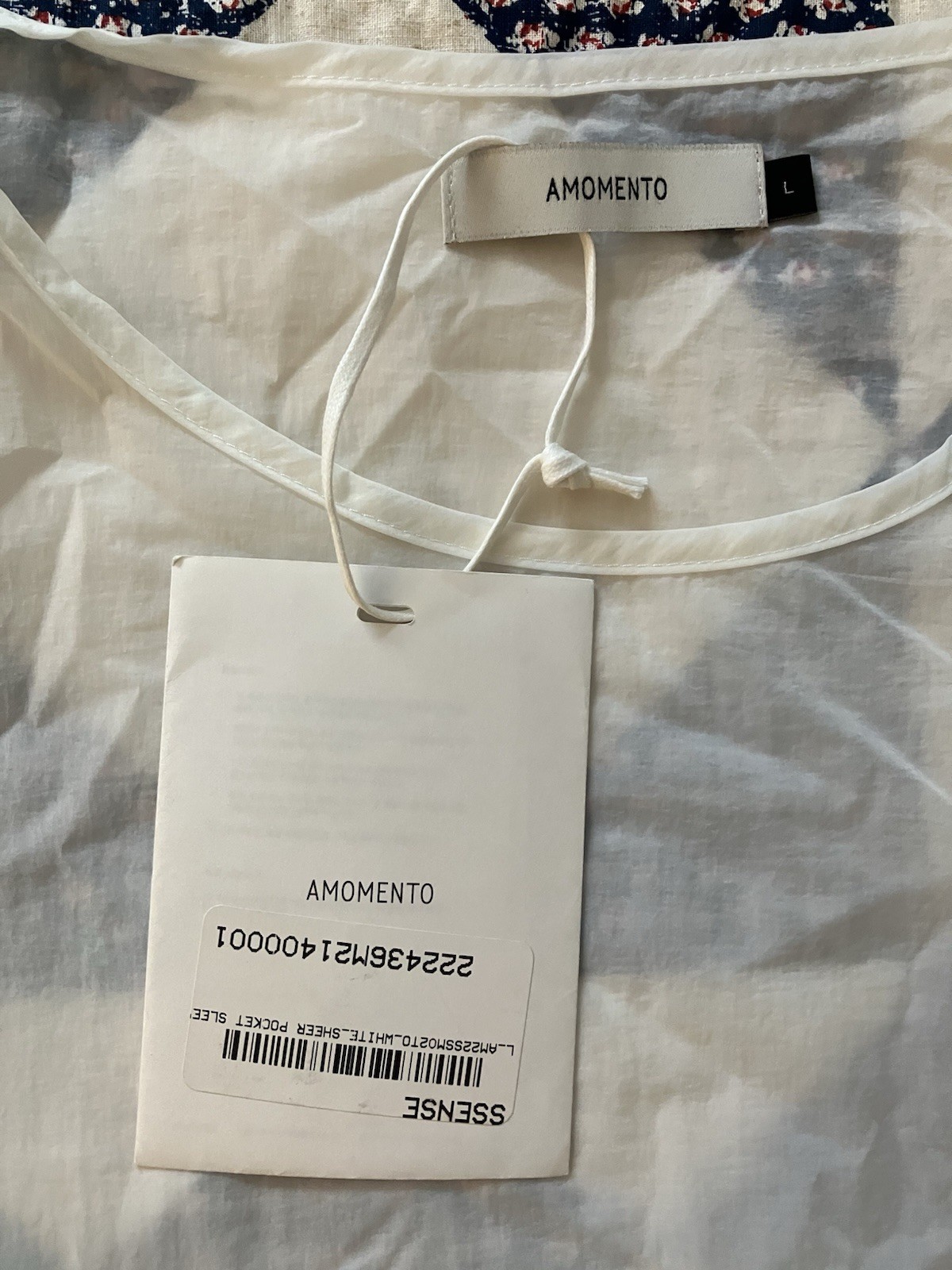 Amomento semi-sheer nylon taffeta tank top SSENSE gallery