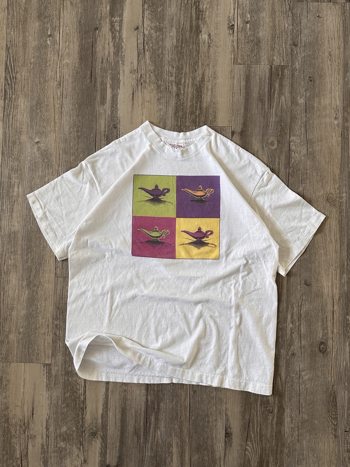 Vintage 90s MoMa Aladdin Museum Of Modern Art NYC T Shirt Sz XL GRAIL RARE 1992 gallery