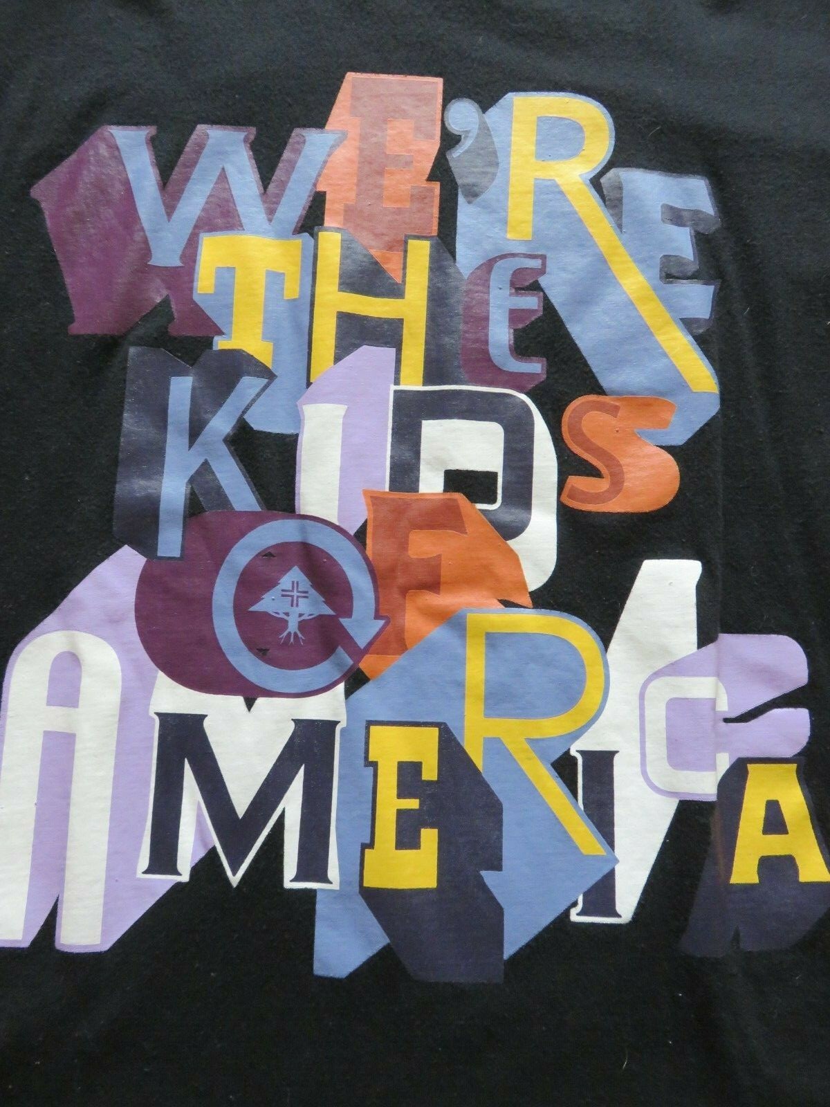 LRG Lifted Research Group Graphic Black T Shirt We Are The Kids Of America L gallery