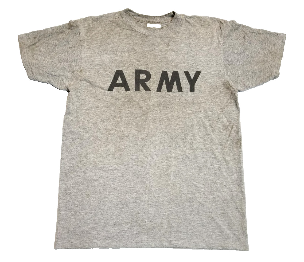 GENUINE US ARMY PT PHYSICAL FITNESS GRAY SHORT SLEEVE T SHIRT SMALL - VGC gallery