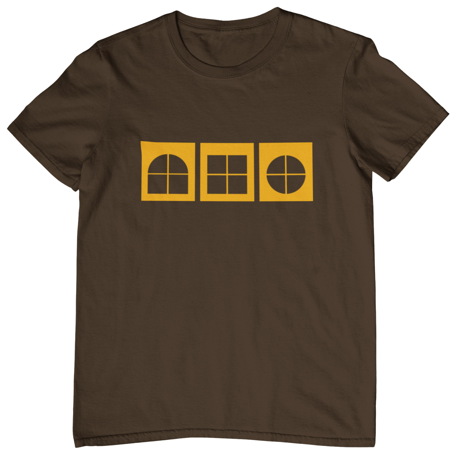 Play School Windows T-Shirt - 80s 70s kids childrens TV rainbow button retro 90s gallery