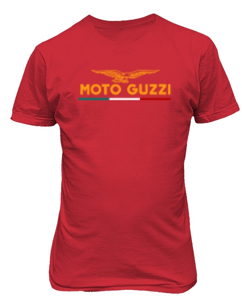 Moto Guzzi Eagle Logo Adhesive Emblem Italian Bike Unisex T-Shirt