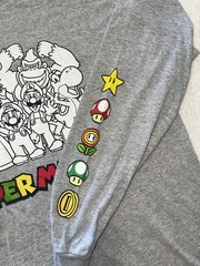 nintendo super mario character Group Long Sleeve T-shirt