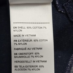 UNTUCKit Shirt Mens Medium Blue Long Sleeve Cascudo Henley Herringbone Knit