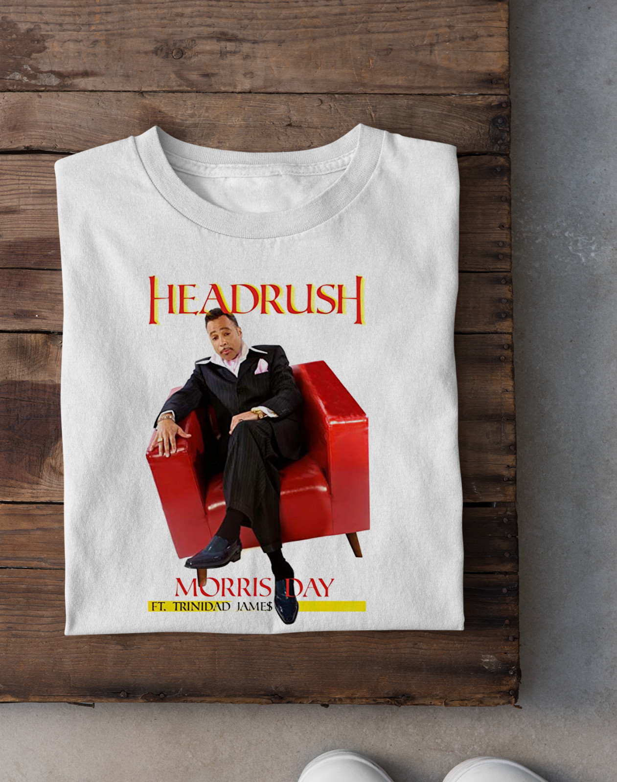 New popular Headrush Trinidad James Morris Day White Men All size Shirt FN199 gallery