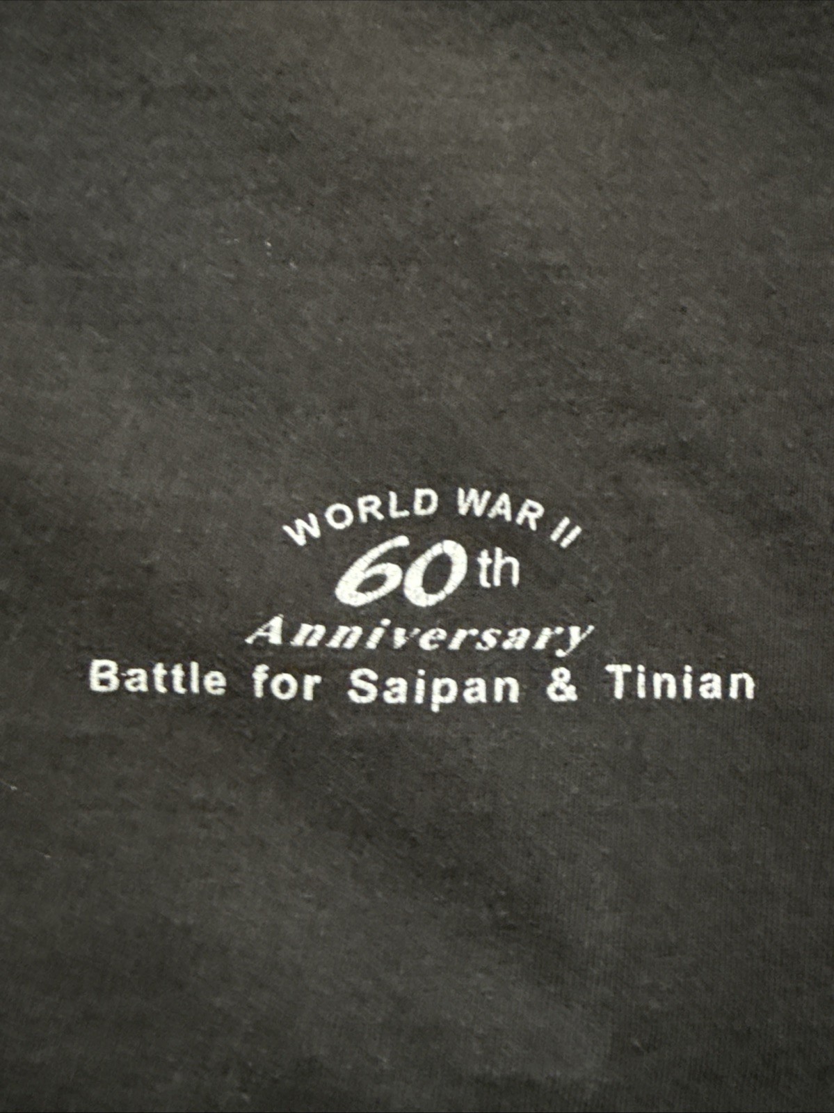 Vintage 2004 WW2 Battle Of Saipan 60th Anniversary T-Shirt Militaria XL gallery