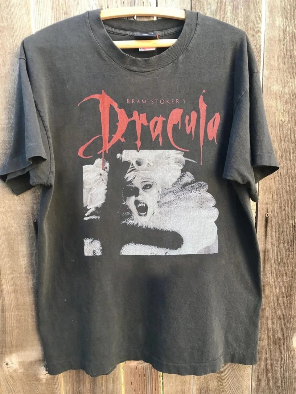 Dracula Lucy T-shirt Movie Classic style charcoal Unisex Remake T shirt gallery