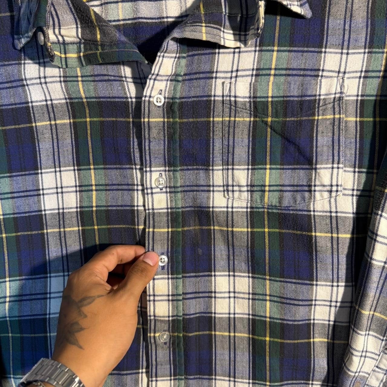Vintage plaid 'L.L Bean' flannel button up gallery