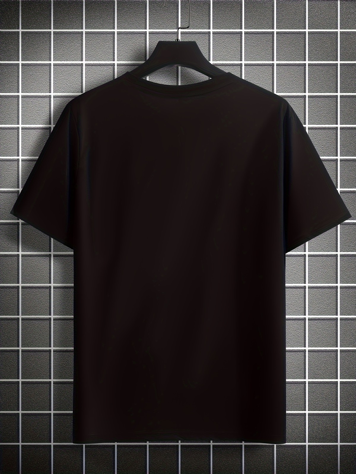 Men Retro Cassette Print T-Shirt - Casual Crew Neck, Slight Stretch, Summer Top▧ gallery
