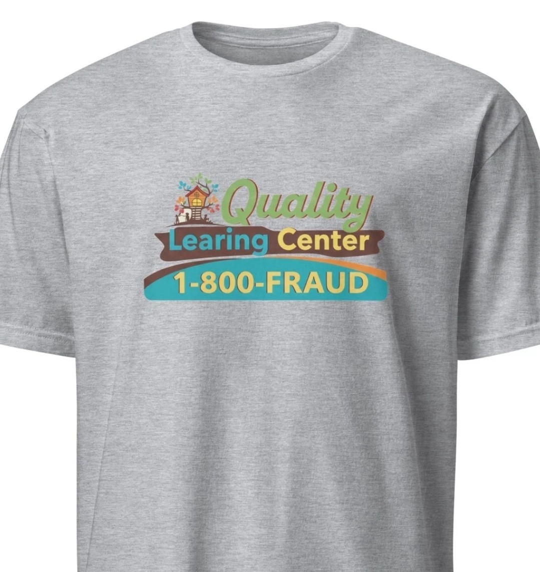 Quality “Learning” Center — Minnesota Child Care Fraud Tee gallery