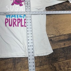 Skate Mental Kool-Aid Long Sleeve Graphic Tee White Purple Mens Size M