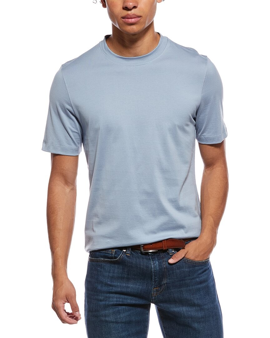 Brunello Cucinelli T-Shirt Men's Blue Xs gallery