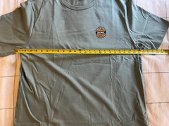 Aime Leon Dore ALD Orange Stamp Tee in Tourmaline T-Shirt SS23 Mens Size XXL