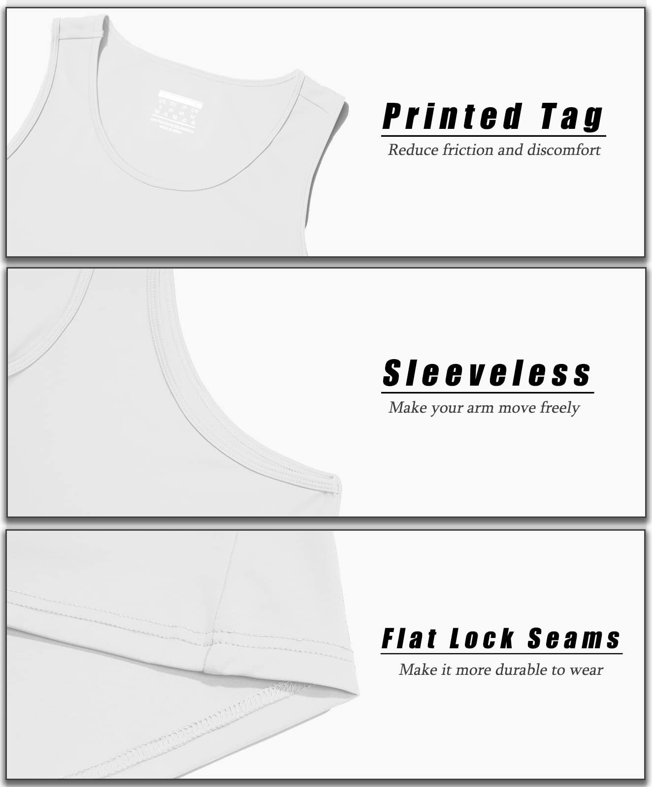 Men's Tank Tops Sleeveless Muscle Tee Gym Bodybuilding Athletic Workout Casual T gallery