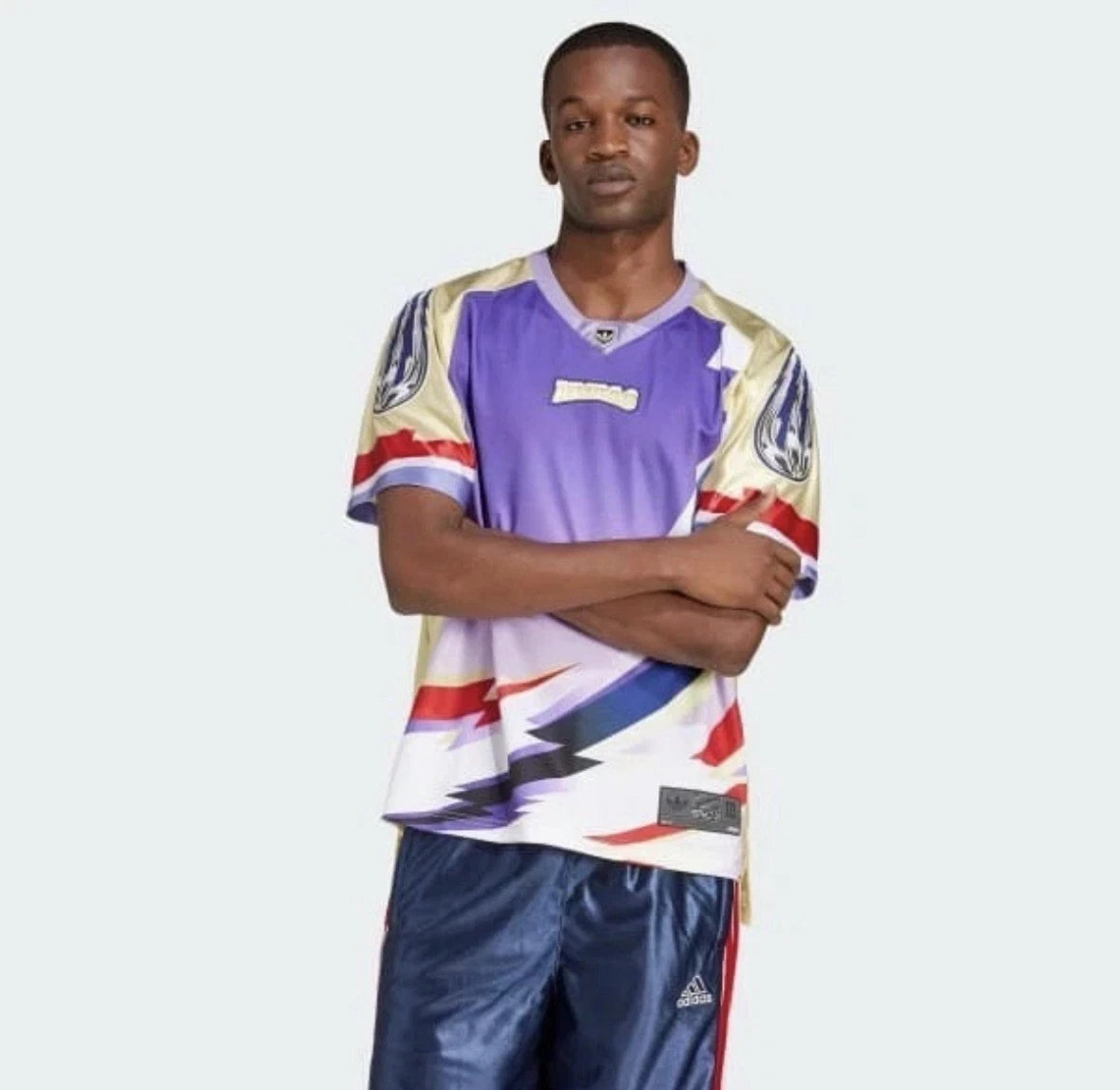 adidas Adilenium Season 3 Team Jersey Powder Yellow JX1700 Men's SMALL gallery