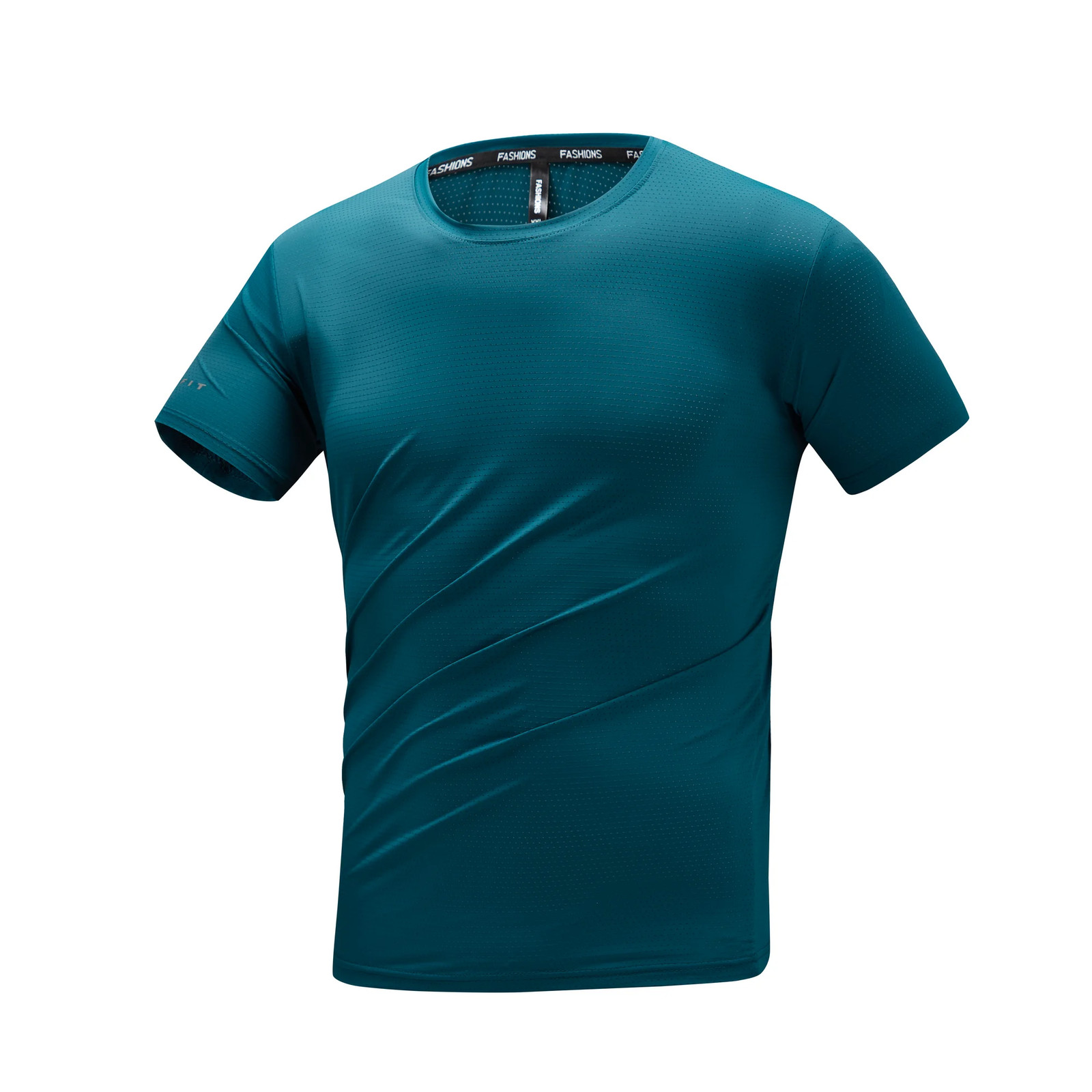 89% Nylon Quick Dry Sport T Shirt Men'S 2025 Short Sleeves Summer Casual OverSiz gallery