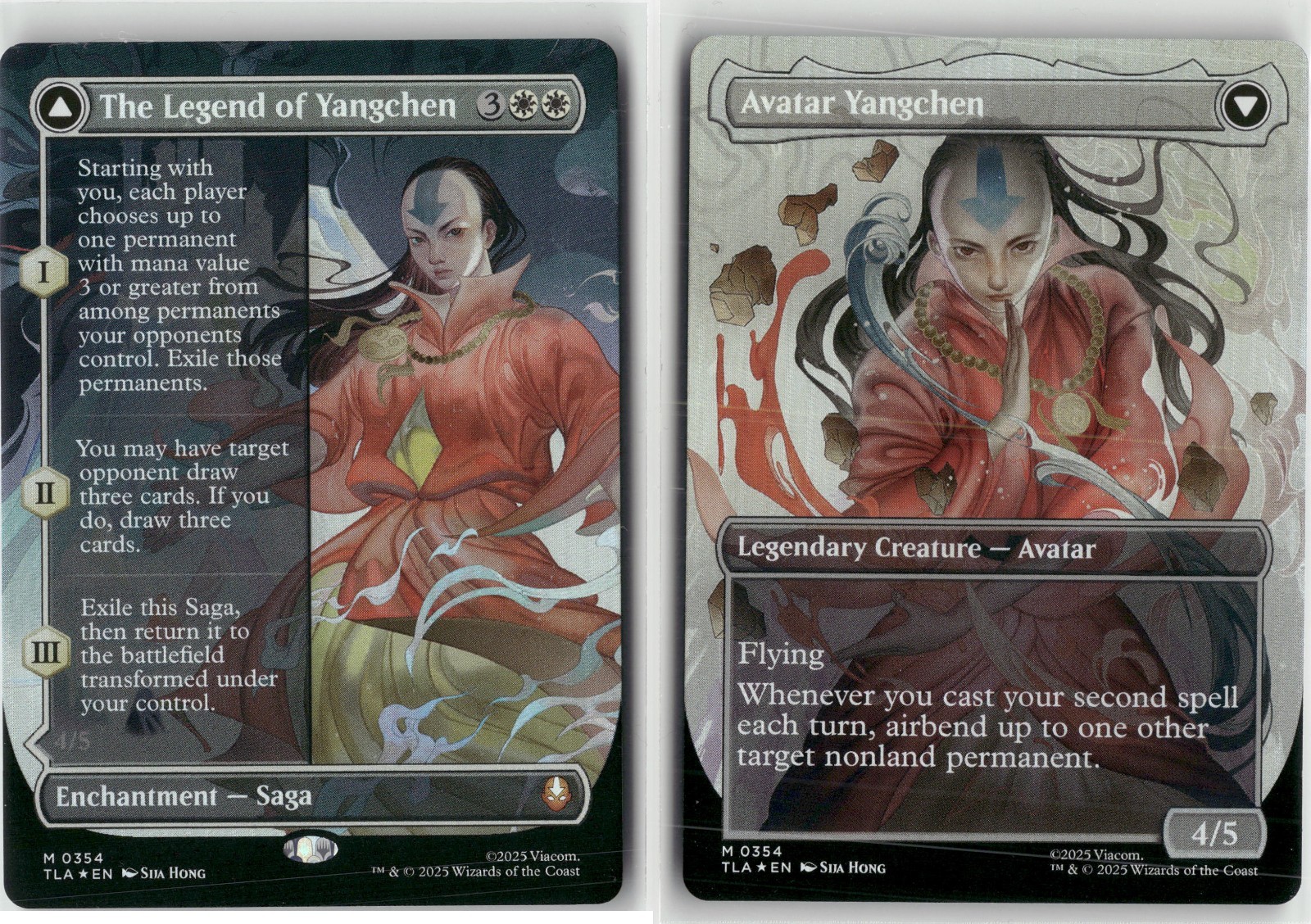 MTG Avatar The Last Airbender PICK CARD TLA (MYTHIC & RARE FOIL ONLY)
