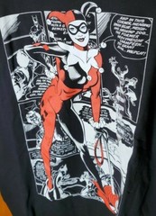 Harley Quinn DC Comics Retro Black T Shirt – M, L ,XL – NWT/SHIPFAST