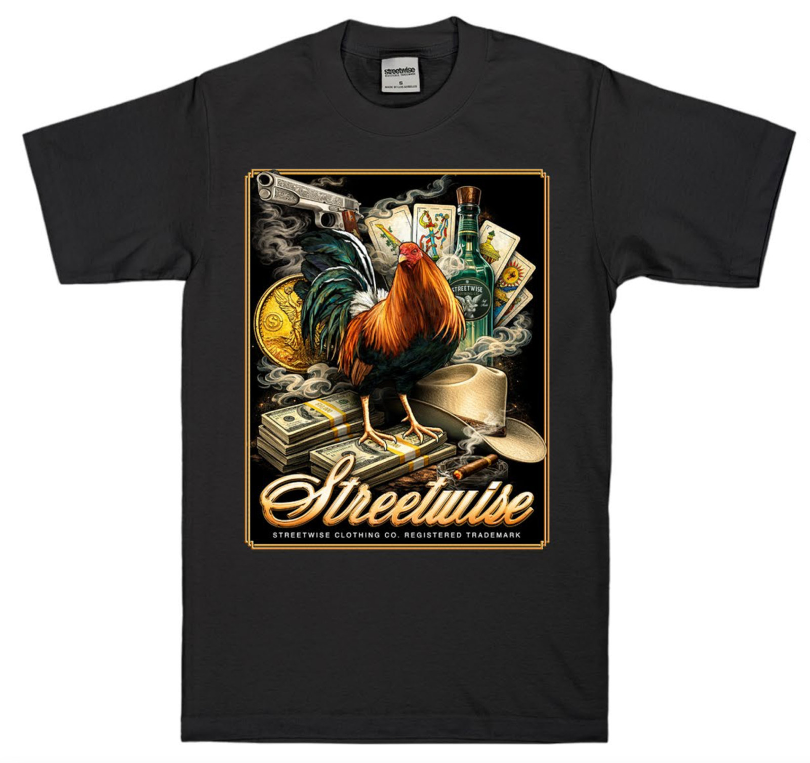 Streetwise Vida Recia Graphic T-Shirt Black M-L-XL-2XL-3XL-4XL-5XL gallery
