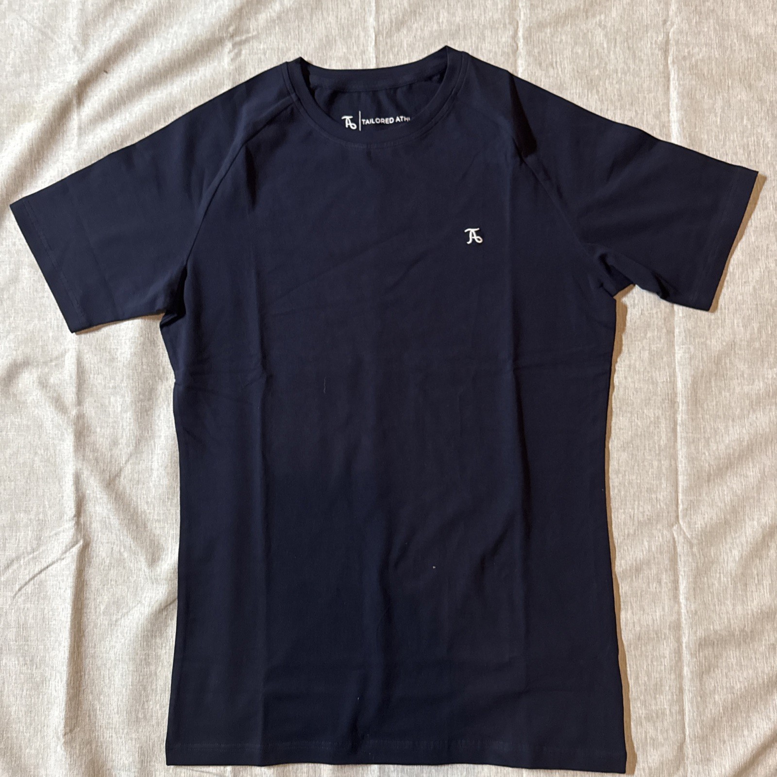 Premium Athletic Fit T Shirt In True Navy Medium gallery