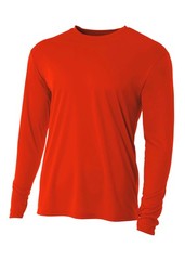 A4 N3165 Mens Polyester Cooling Performance Traning T Shirt Dri-Fit T-Shirt