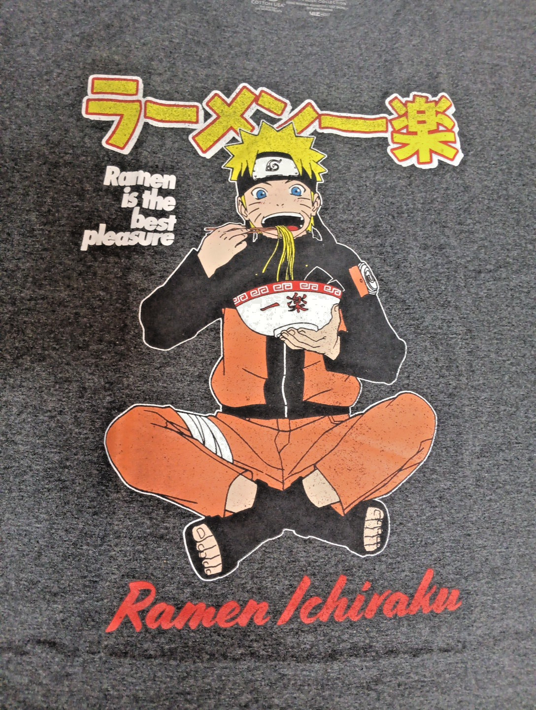Naruto Shippuden Collection Mens T-shirt Shirt NEW Size 2XL 50/50 Cotton/Poly gallery