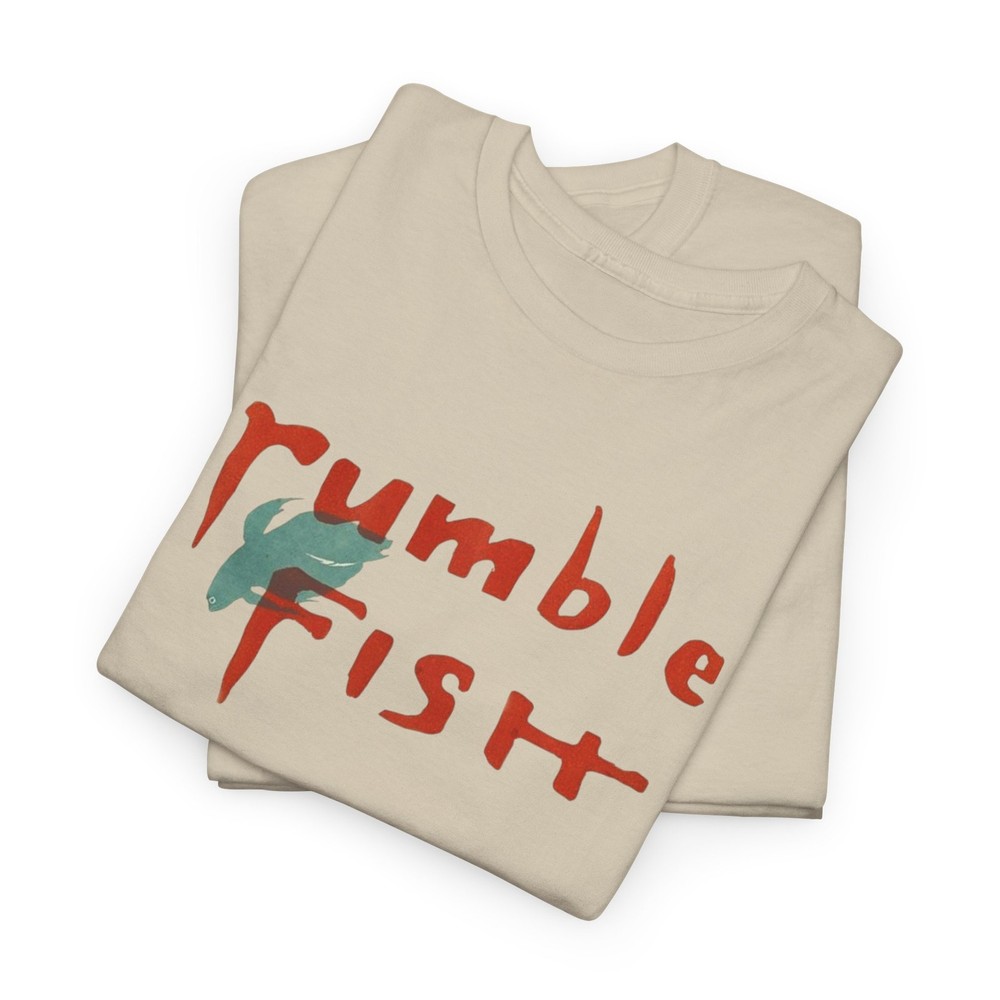 rumble fish 80s style Unisex Heavy Cotton Tee