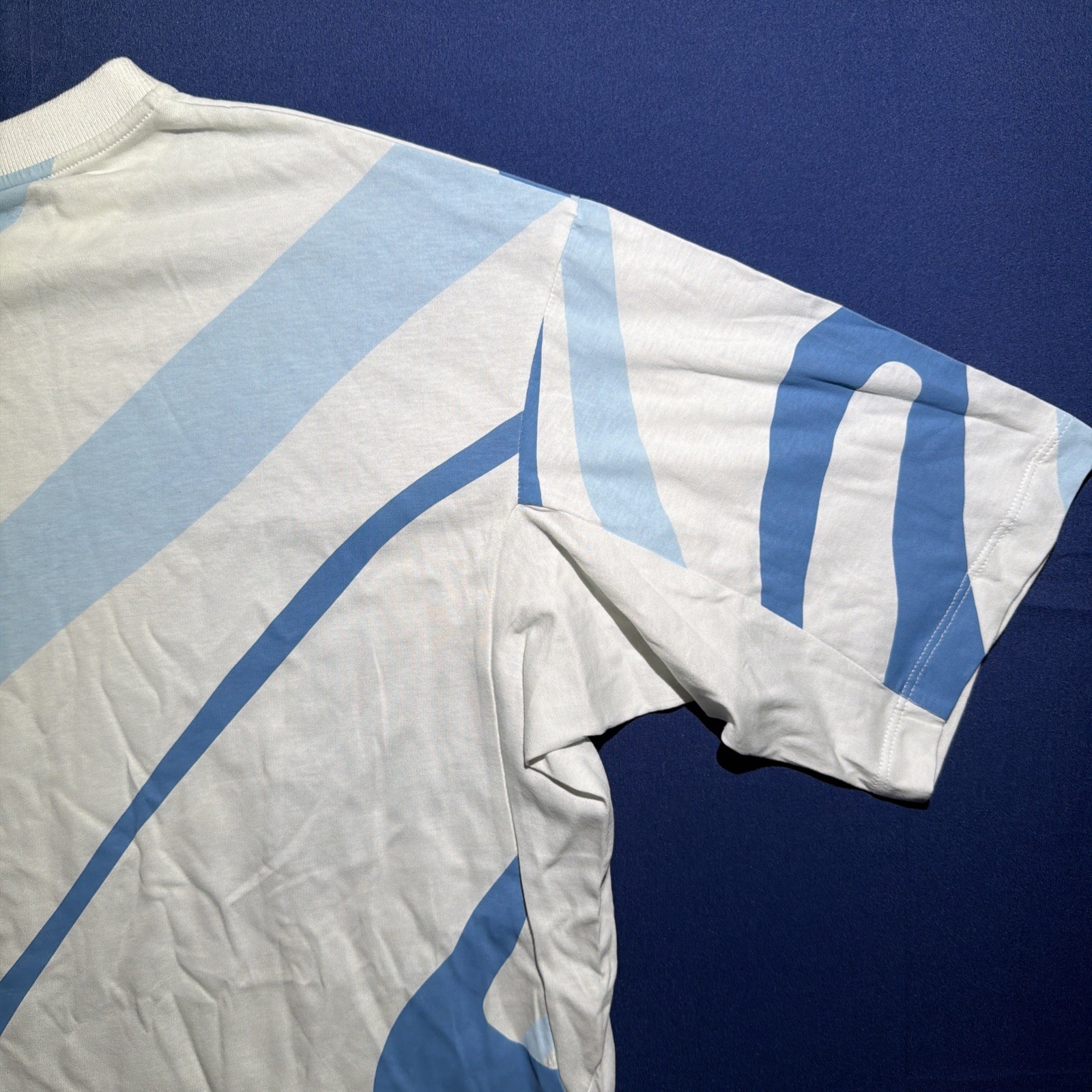 Oakley Team USA T Shirt Men Blue White Made in Italy Polyamide Size Small gallery