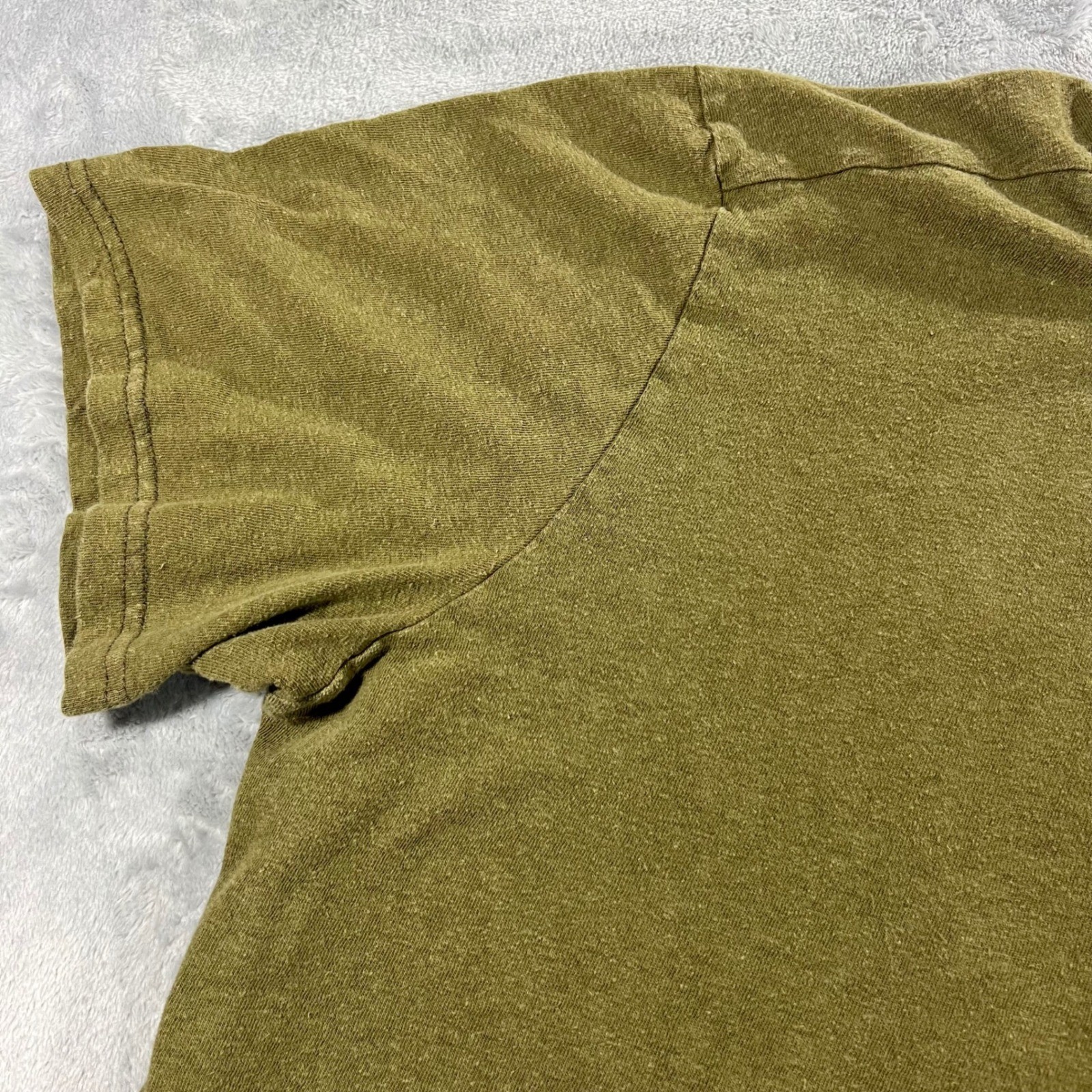 Carbon2Cobalt T Shirt Mens XL Olive Green Hemp Organic Cotton Casual Comfy Eco gallery