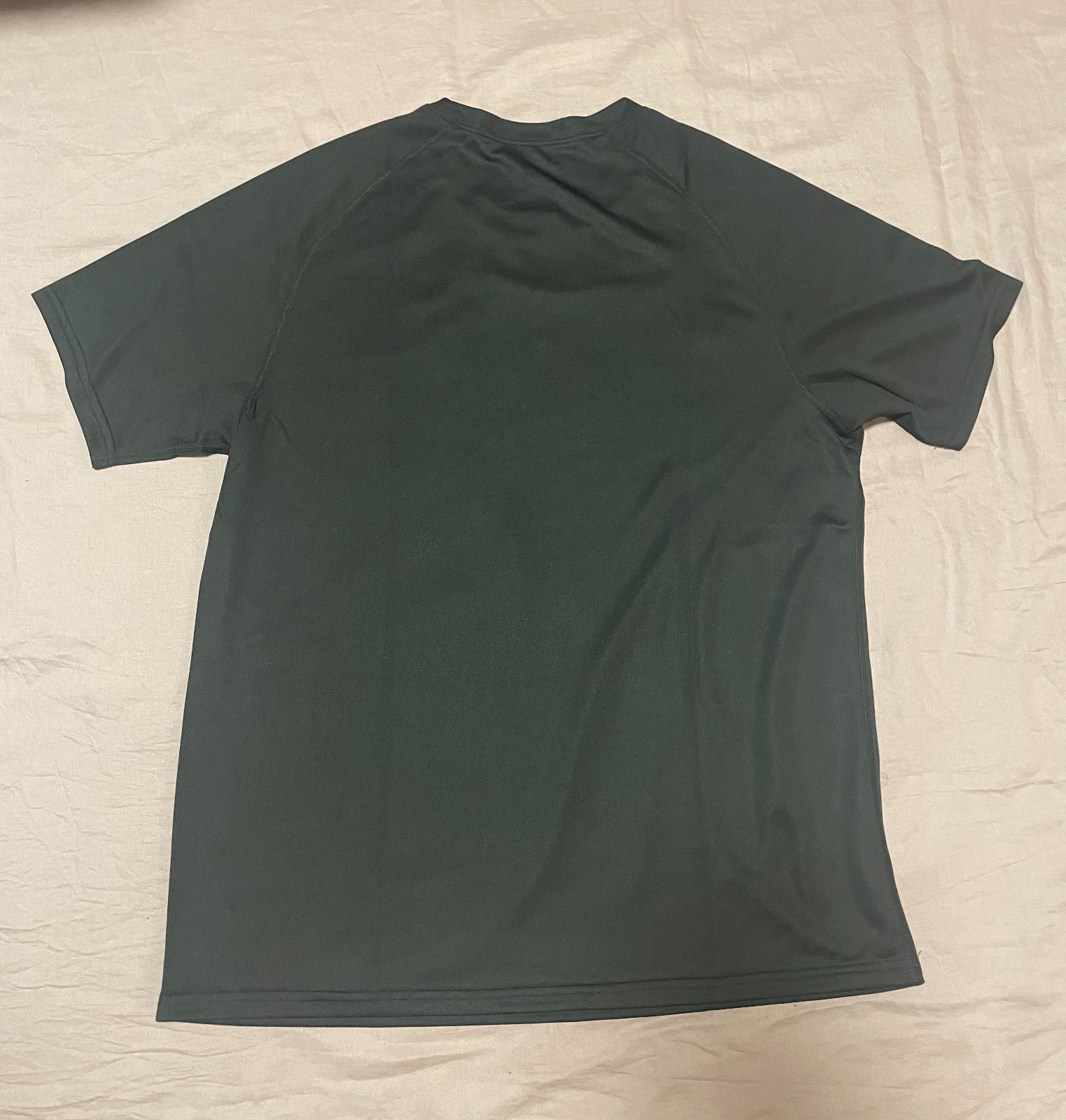 5 Pack Black Men's Small Workout Tee Shirts 100% Polyester (Five) gallery