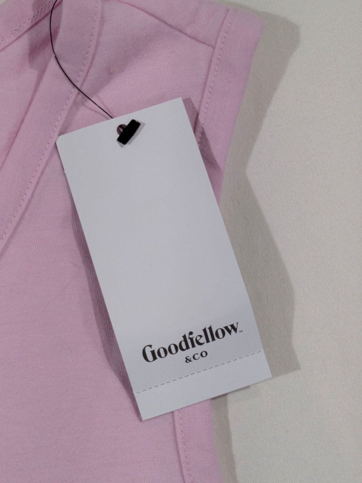 Goodfellow & Co Mens Pink Tank Top Size M Lightweight Cotton Blend NWT gallery