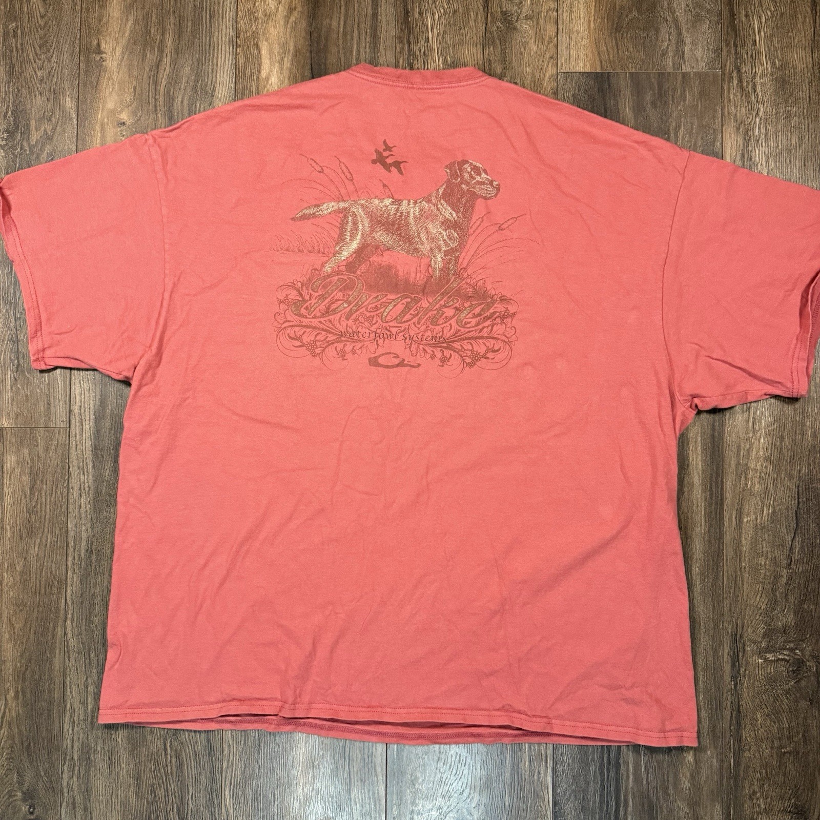 Drake Men’s T-Shirt Size 3X, Pink gallery